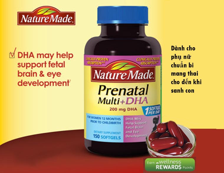 Prenatal Multi + DHA, 150 Softgels